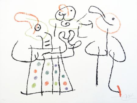 Litografía Miró - Oeuvres récentes, 1953