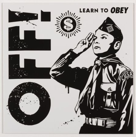 Sin Técnico Fairey - OFF! Learn to Obey