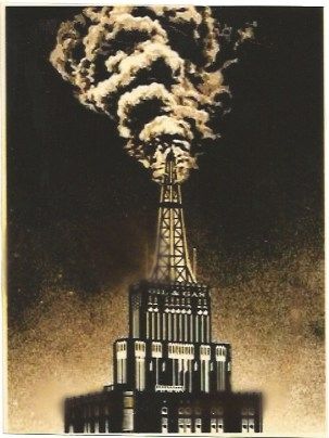 Serigrafía Fairey - Oil & Gas Building