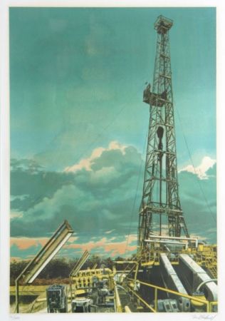Serigrafía Blackwell - Oil Well