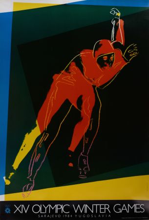 Litografía Warhol - Olympic Winter Games, Sarajevo 1984