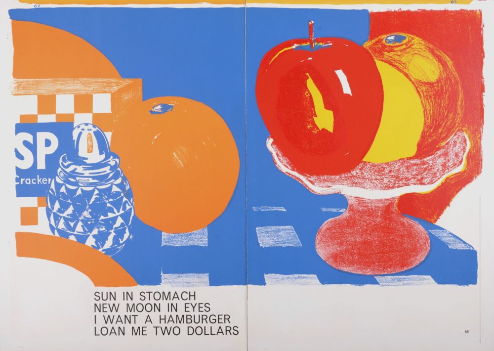 Litografía Wesselmann - One Cent Life, 1964