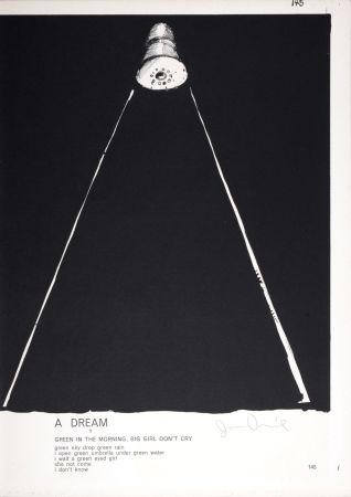 Litografía Dine - One Cent Life : A Dream, 1964