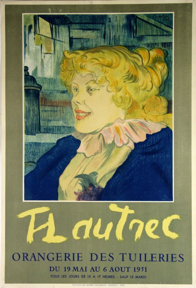 Litografía Toulouse-Lautrec - Orangerie Des Tuileries
