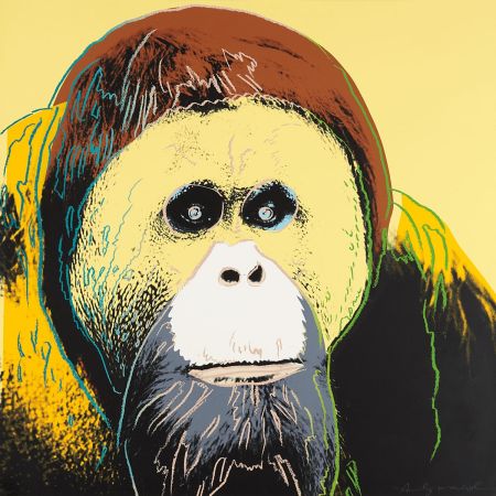 Serigrafía Warhol - Orangutan 299