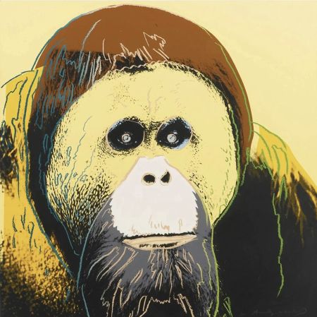 Serigrafía Warhol - Orangutan (F. & S. II. 299)