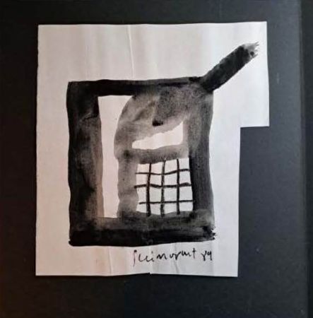 Sin Técnico Guinovart - Original drawing ink on paper 