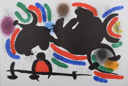 Litografía Miró - Original Lithographie IV