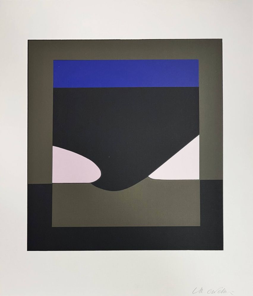 Serigrafía Vasarely - Orom 