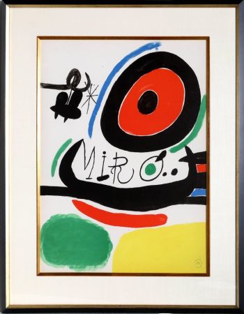 Litografía Miró - Osaka Exhibition (M. 680)