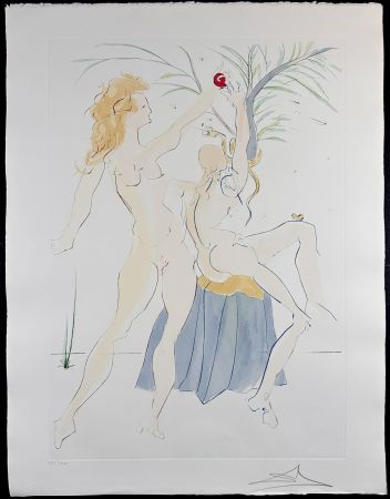 Grabado Dali - Our Historical Heritage Adam and Eve