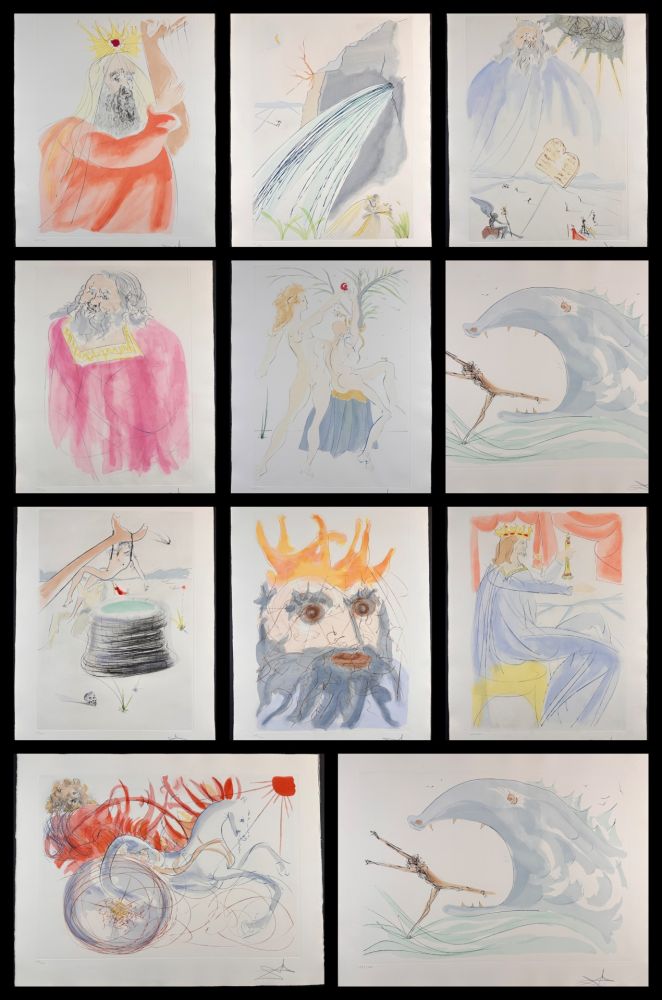 Grabado Dali - Our Historical Heritage Complete Suite