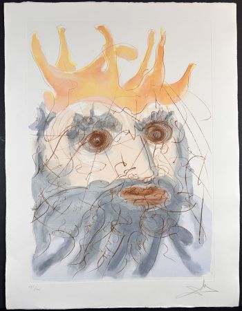 Grabado Dali - Our Historical Heritage King Saul