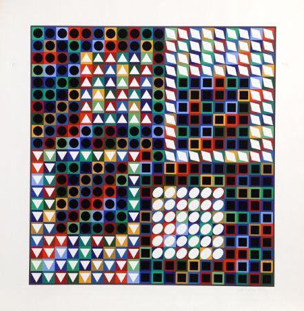 Serigrafía Vasarely - Our MC