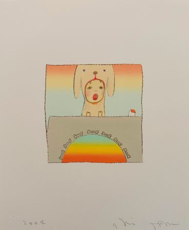 Litografía Nara - Over The Rainbow