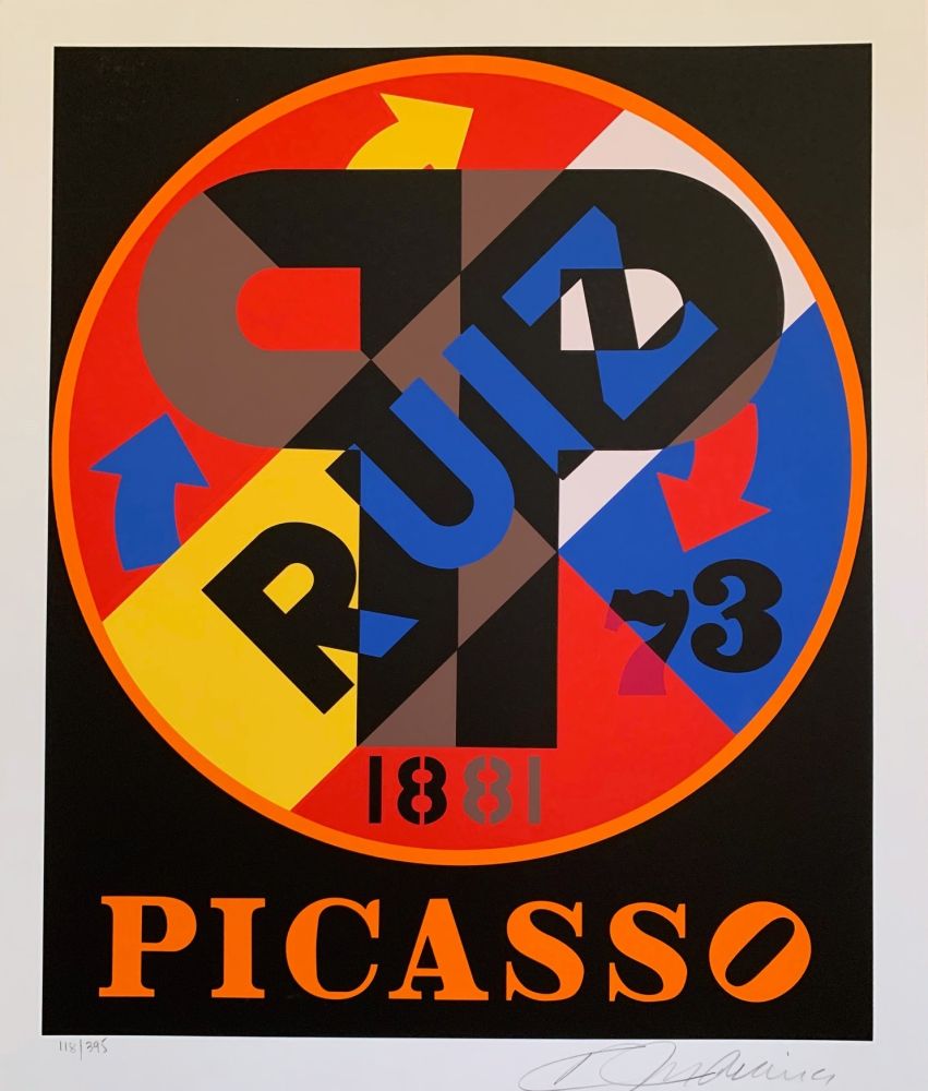 Serigrafía Indiana - Pablo Picasso