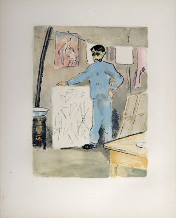 Litografía Van Dongen - Pablo Picasso au temps de l’Epoque bleue, 1949