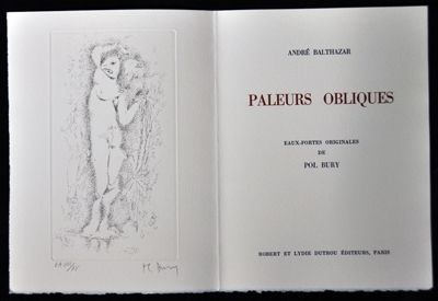 Libro Ilustrado Bury - Paleurs obliques