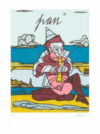 Litografía Adami - Pan