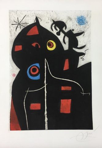 Aguafuerte Y Aguatinta Miró - Pantagruel