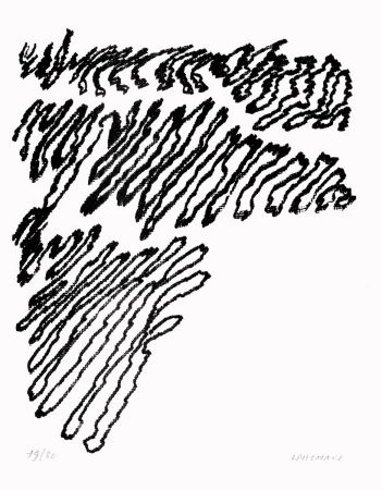 Litografía Michaux - Par la voie des rythmes