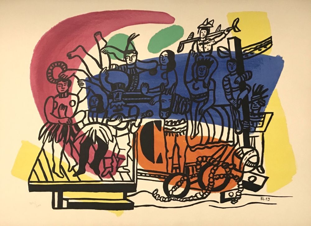 Litografía Leger - Parade