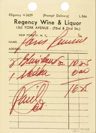 Serigrafía Warhol - Paris Review