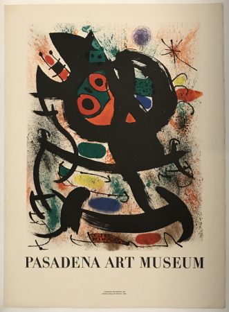 Litografía Miró - Pasadena Art Museum