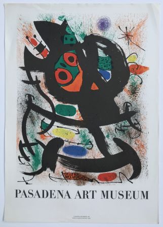 Litografía Miró - Pasadena Art Museum