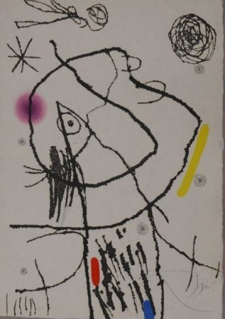 Aguafuerte Miró - Passage de L'Egyptienne