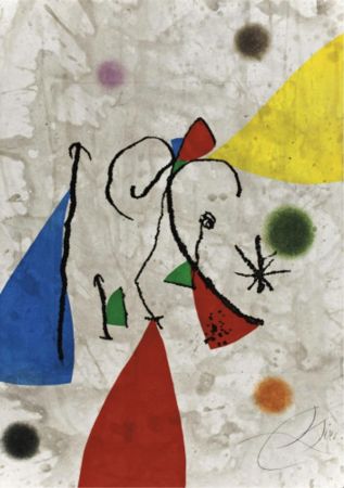 Grabado Miró - Passage De L'Egyptienne, 10