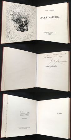 Libro Ilustrado Dali - Paul Éluard : COURS NATUREL. Avec une gravure tirée à 15 ex. (1938).