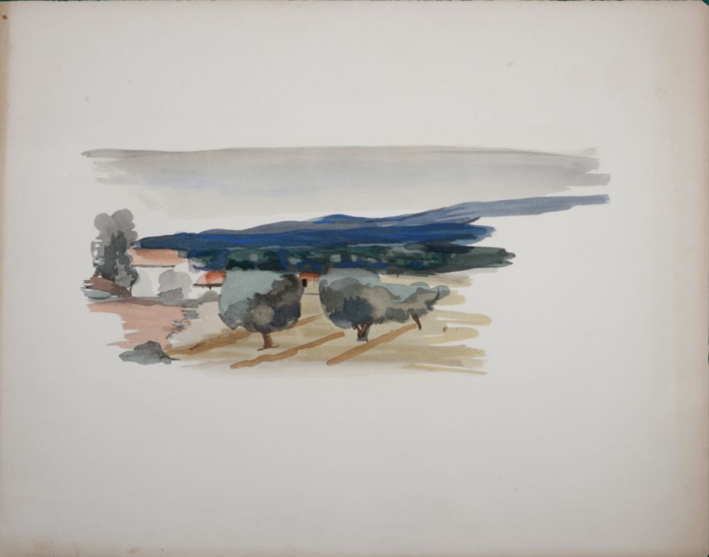 Litografía Derain - Paysage, 1933