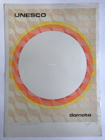 Litografía Domoto - Peace