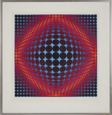 Serigrafía Vasarely - Pecs