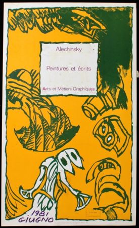 Cartel Alechinsky - PEINTURES ET ECRITS