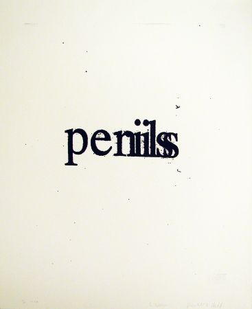 Serigrafía Wool - Penis Perils
