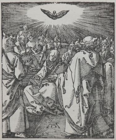 Grabado En Madera Durer - Pentecost (The Small Passion), 1612