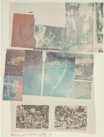 Litografía Rauschenberg - People Have Enough Trouble Without Being Intimidated by an Artichoke