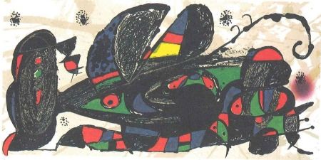 Litografía Miró - Persia