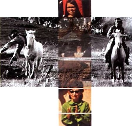 Sin Técnico Baldessari - Person On Horse And Person Falling From Horse