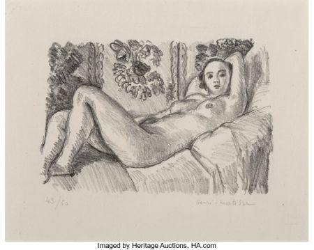 Litografía Matisse - Petite Aurore