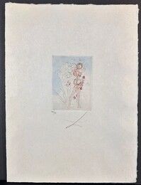 Grabado Dali - Petites Nus (From Apollinaire) J