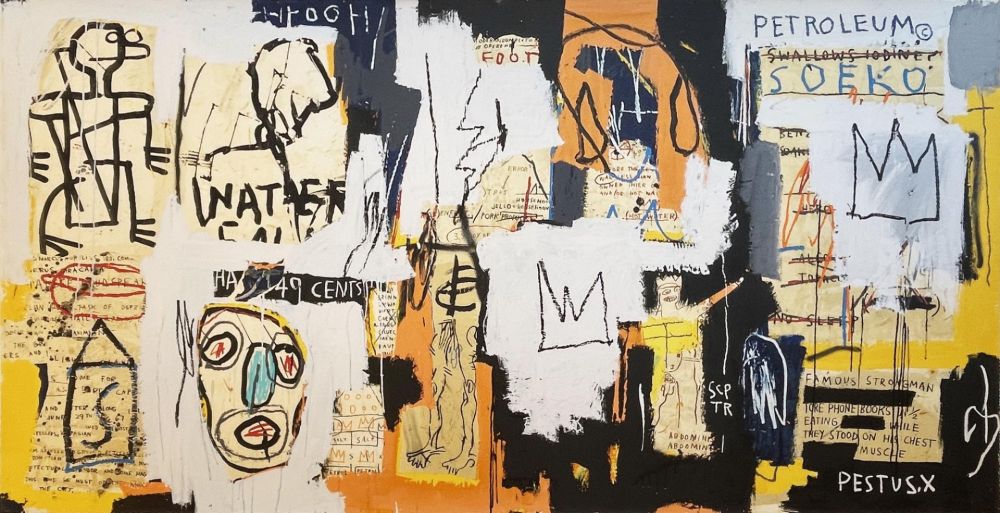 Serigrafía Basquiat - Phooey