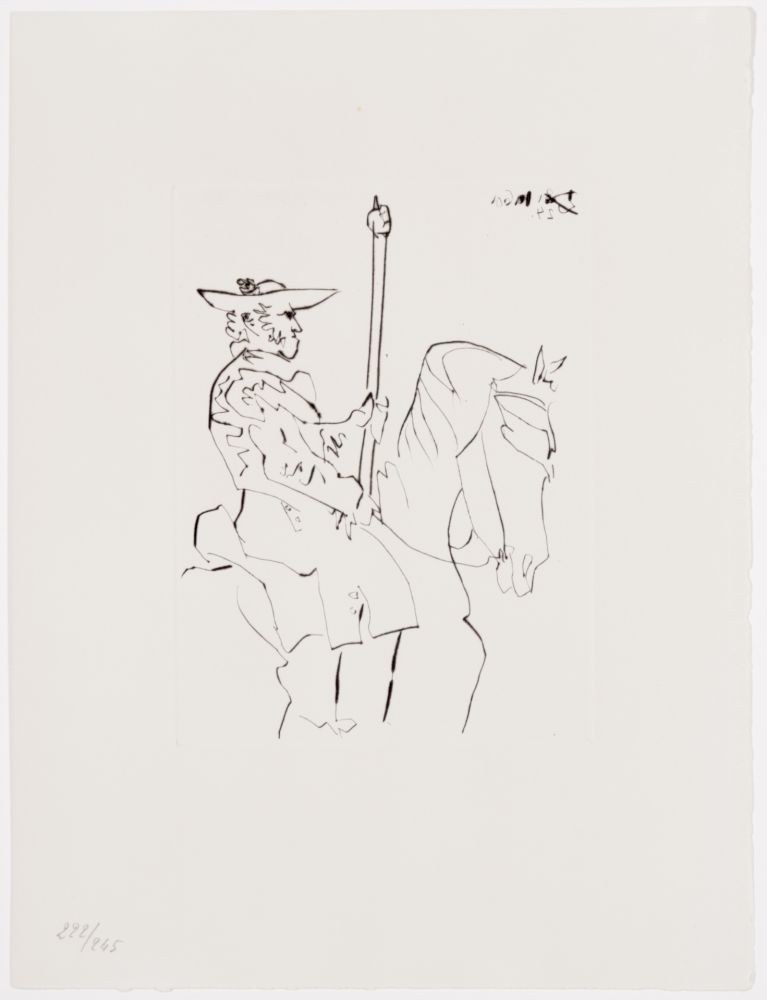 Grabado Picasso - Picador au Repos