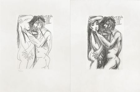 Monotipo Picasso - Picasso and Me  Suite erotique