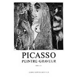 Libro Ilustrado Picasso -  Picasso Peintre-Graveur. Tome VII. Catalogue raisonné de l'oeuvre gravé et lithographié et des monotypes. 1969 - 1972.