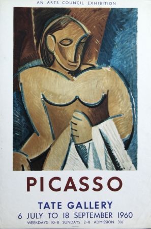 Litografía Picasso - Picasso Tate Gallery 1960