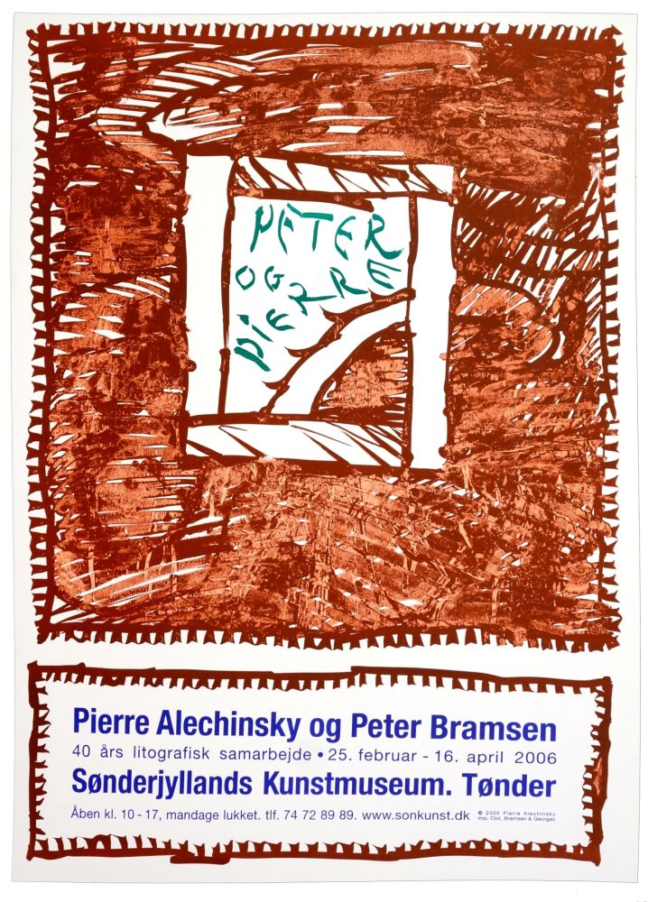 Cartel Alechinsky - Pierre Alechinsky og Peter Bramsen, Sønderjylland Kunstmuseum. Tønder