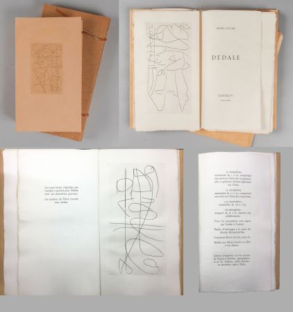 Libro Ilustrado Lanskoy - Pierre Lecuire : DÉDALE. Lanskoy eaux-fortes. Exemplaire avec suite des gravures (1960)